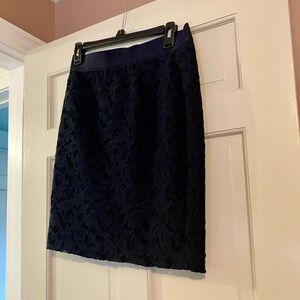 Elegant Ann Taylor Lace Skirt NWT